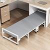 WXQZHF Portable Folding Bed for Adults with Mattress, Metal Frame, 190 x 60 x 23 cm view 2