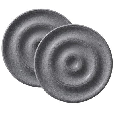 Fituenly Absorbent Diatomaceous Earth Coasters, 2-Pack