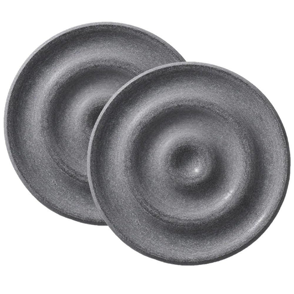Fituenly Absorbent Diatomaceous Earth Coasters, 2-Pack