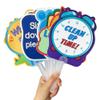 Fituenly 8-Piece Manage Your Class Sign Paddles view 4