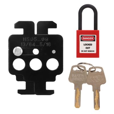 MCB Steel Switch Lock with Nylon Padlock