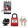 MCB Steel Switch Lock with Nylon Padlock view 4