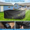 AOFOAE Waterproof Outdoor Furniture Cover, 160 x 140 x 55 cm view 3