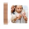 Altaroo 5-Piece 6 mm Bamboo Double-Pointed Knitting Needles, 20 cm view 1