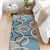 Tehocwiz Hallway Runner Rug, 40 x 60 cm, Washable Dirt-Resistant Indoor Mat, Non-Slip Kitchen Runner for Hallway, Living Room and Entryway view 4