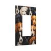 Mexpekil Dog Pattern Light Switch Cover, Single-Gang Rocker Wall Plate view 2