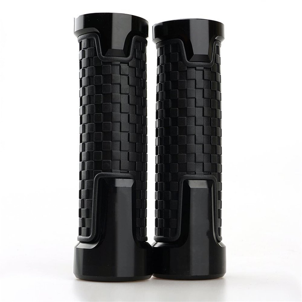 BXNLY Motorcycle Handlebar Grips, CNC Aluminum, for CFMOTO 400NK/650NK, Black