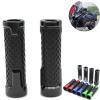 BXNLY Motorcycle Handlebar Grips, CNC Aluminum, for CFMOTO 400NK/650NK, Black view 3