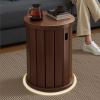 Stackable Wooden Stools, Set of 4 view 2