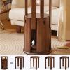 Stackable Wooden Stools, Set of 4 view 4