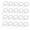 100-Pack Stainless Steel SIM Eject Tools, Silver, for Mobile Phones view 1