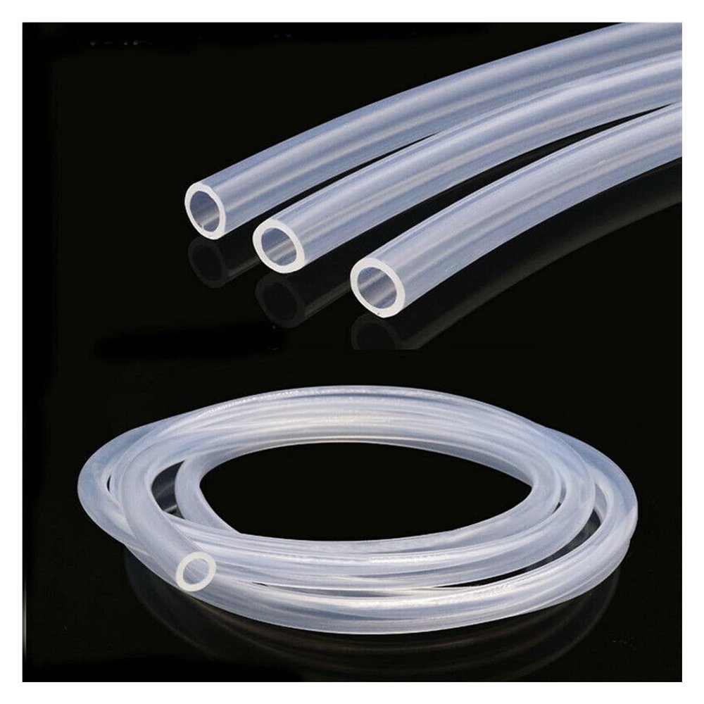 Food-Grade Silicone Tubing, 1–100 m Pump Hose, 0.8–7.9 mm ID