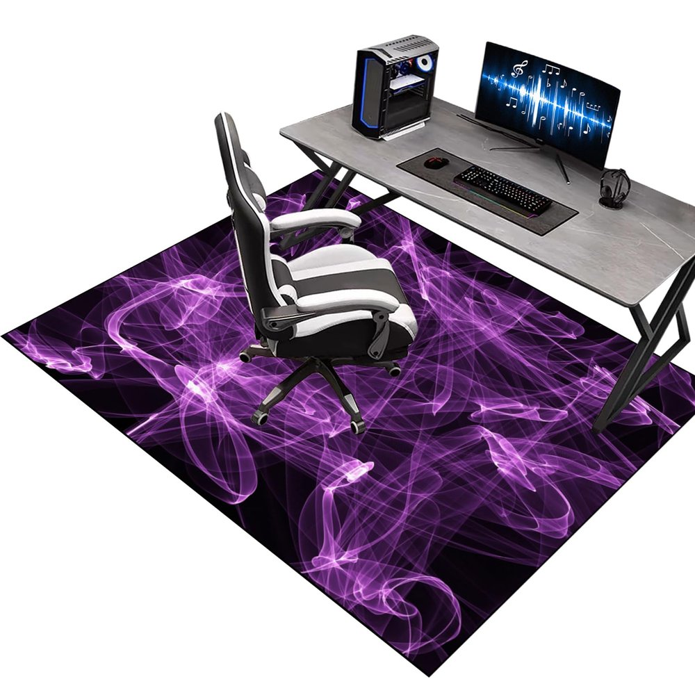 Office Chair Mat for Laminate and Carpet, 200 x 260 cm, Gaming Chair Floor Protector