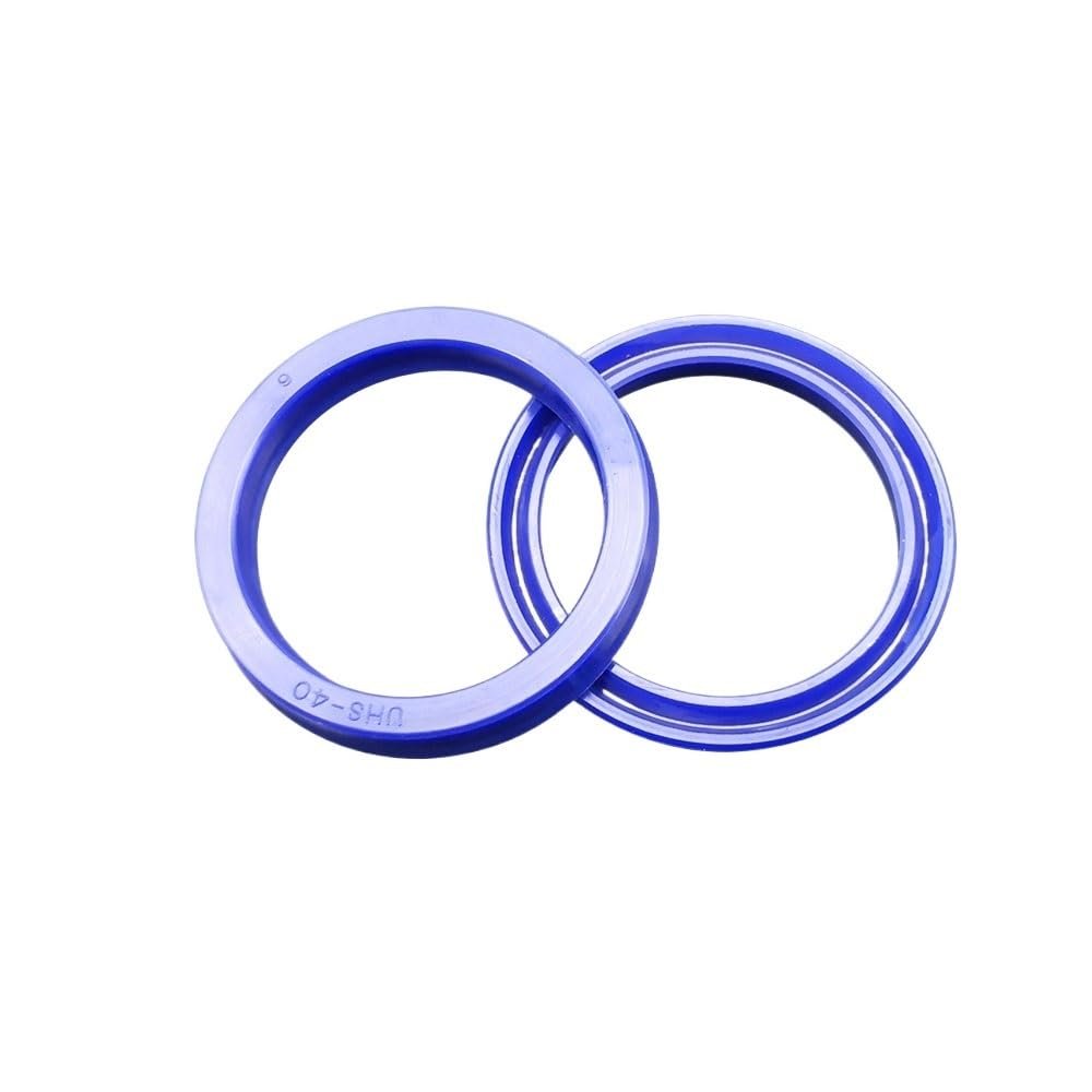 2-Piece UHS Hydraulic Oil Seal, PU, 30×40 to 80×90×6 mm (56×66×6 mm)
