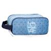 Pepe Jeans Noni Denim Triple Pencil Case, Blue, 22 x 10 x 9 cm view 1