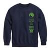 Junk Food X NBA Stacked Logo Officially Licensed Kids' Fleece Crewneck Sweatshirt view 1
