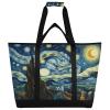 JUMBEAR Van Gogh Large Cooler Bag with Starry Sky view 1