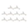 10-Piece Tent Pole Connectors, 16 mm ID, 135° T-Joints view 1