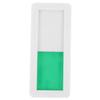 Status Change Door Sign, PMMA, for Sliding Doors, Office/Restroom, White view 1
