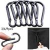 Zymjzbetic Carabiner Clips, 6-Piece Style 1 Set view 2