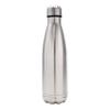 Steel Hidden Diversion Safe Water Bottle with Secret Compartment, Silver view 1