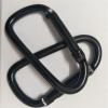 Zymjzbetic Black Aluminum Carabiner D-Ring Keychain Clip Set, 9-Piece Style 1 view 3