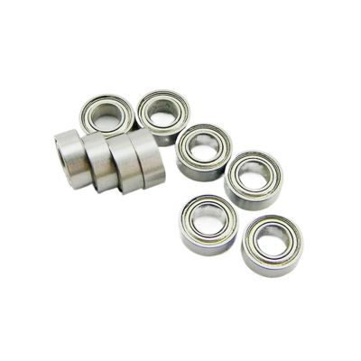 AEPQBGQJ 10-Pack MR126/MR126Z/MR126ZZ 6 × 12 × 4 mm Miniature Single-Row Deep Groove Ball Bearings