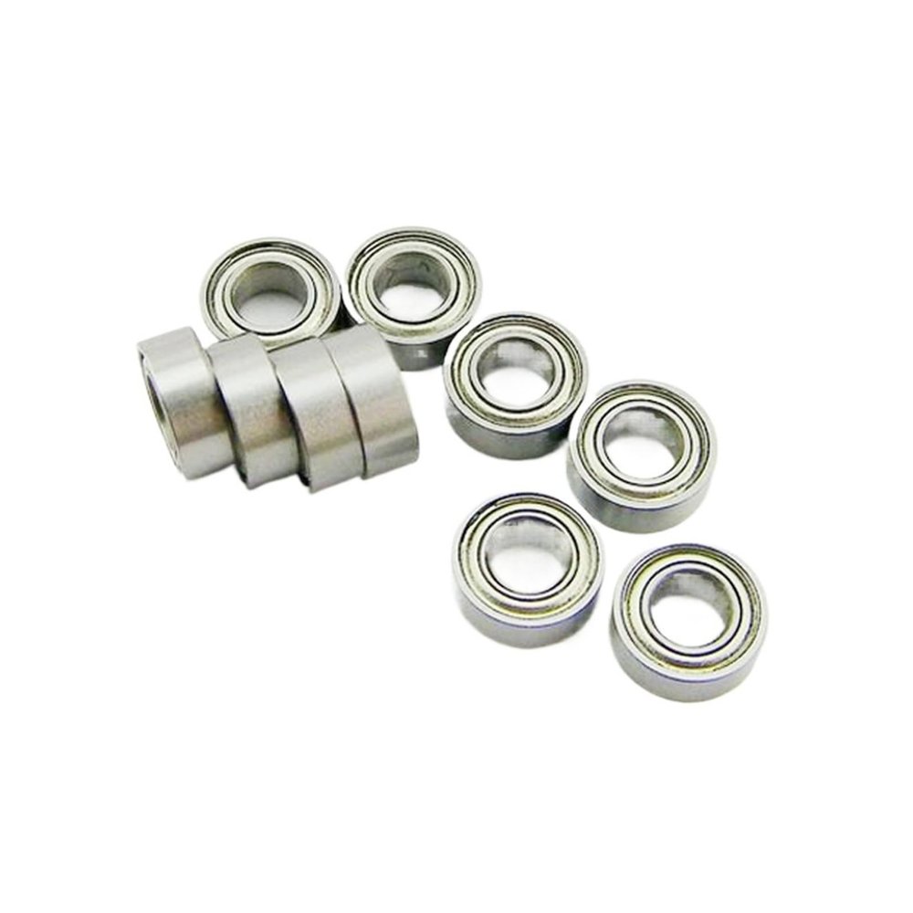 AEPQBGQJ 10-Pack MR126/MR126Z/MR126ZZ 6 × 12 × 4 mm Miniature Single-Row Deep Groove Ball Bearings