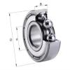 AEPQBGQJ 10-Pack MR126/MR126Z/MR126ZZ 6 × 12 × 4 mm Miniature Single-Row Deep Groove Ball Bearings view 2