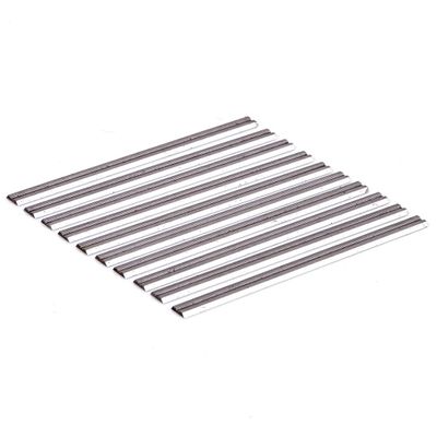 10 Reversible Carbide Planer Blades, 82 x 5.5 mm, for Softwood, Hardwood and Plywood