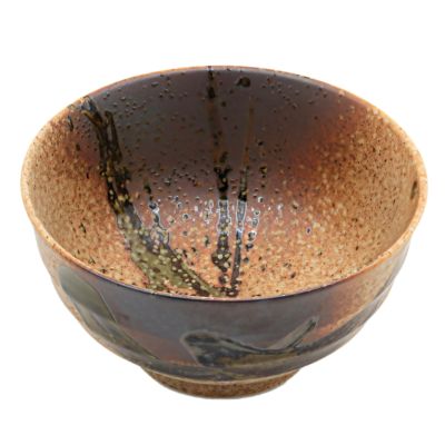 Mino Ware Japanese Ceramic Ramen Bowl