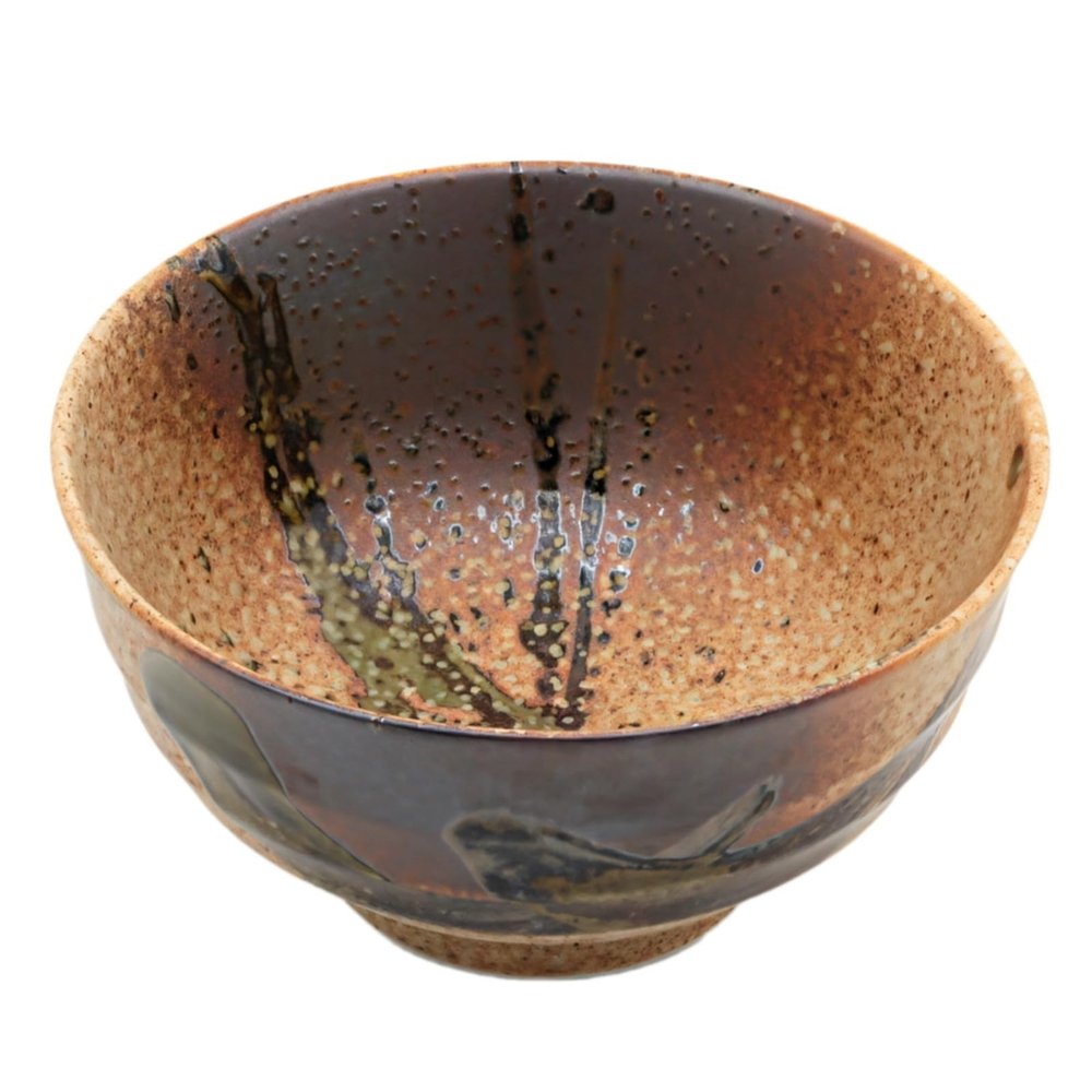 Mino Ware Japanese Ceramic Ramen Bowl