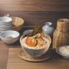 Mino Ware Japanese Ceramic Ramen Bowl view 3