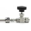 UGLYAF Adjustable Needle Valve, 3, 4, 6, 8, 10, 12, 14 mm, 1/8, 1/4, 3/8, 1/2 in, Stainless Steel 304 Compression Double-Ferrule Tube Fitting (6 mm) view 4