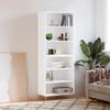 Lauuoeriau Home Highboard, White, 69.5 x 32.5 x 180 cm view 1