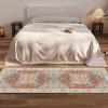 Gikleihwy Oriental Runner Rug 90 x 200 cm, Floral Pattern, Washable, Non-Slip view 4