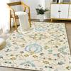 Gikleihwy Oriental Runner Rug, 90 x 350 cm, Floral Pattern, Washable, Non-Slip view 2