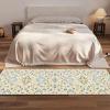 Gikleihwy Oriental Runner Rug, 90 x 350 cm, Floral Pattern, Washable, Non-Slip view 4