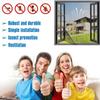 130 x 190 cm Cut-to-Fit Window Screen with Strong Hook-and-Loop Tape, No Drilling view 3