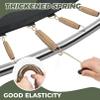 LOIUO Replacement Trampoline Springs, 3.5–8.5 in, Galvanized Steel, with T-Hook Tool, 12–48 Pack view 3