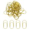 PATIKIL 50-Pack 2-Inch Large Gold Paper Clips, 50 mm, Rust-Resistant Metal view 1
