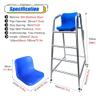 59-Inch Stainless Steel Lifeguard Chair with Pool Ladder view 2