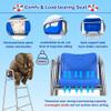 Pool Lifeguard Chair, Stainless Steel, 3.9/4.9/5.9 ft view 4