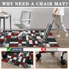 JaevKwzy Hard-Floor Chair Mat, 80 x 120 cm view 4