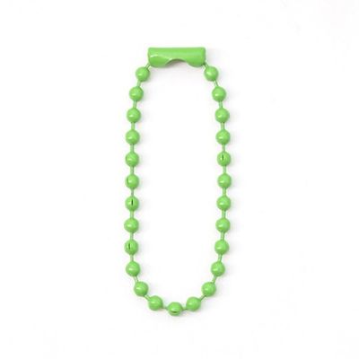 Anevous 120-Piece 4-Inch Metal Ball Chain with Connectors, Dark Green