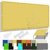 CANYUE Rectangular Sun Shade Sail, Waterproof, 98% UV Protection, Privacy Screen for Terrace, Garden and Outdoor Areas, Sand Yellow, 1.5 x 2 m view 1