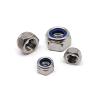 M2.5–M16 DIN 985 316/A4 Stainless Steel Hex Nylon-Insert Lock Nuts, 2/5/10/50-Pack (M10, 5-Pack) view 1