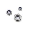M2.5–M16 DIN 985 316/A4 Stainless Steel Hex Nylon-Insert Lock Nuts, 2/5/10/50-Pack (M10, 5-Pack) view 4