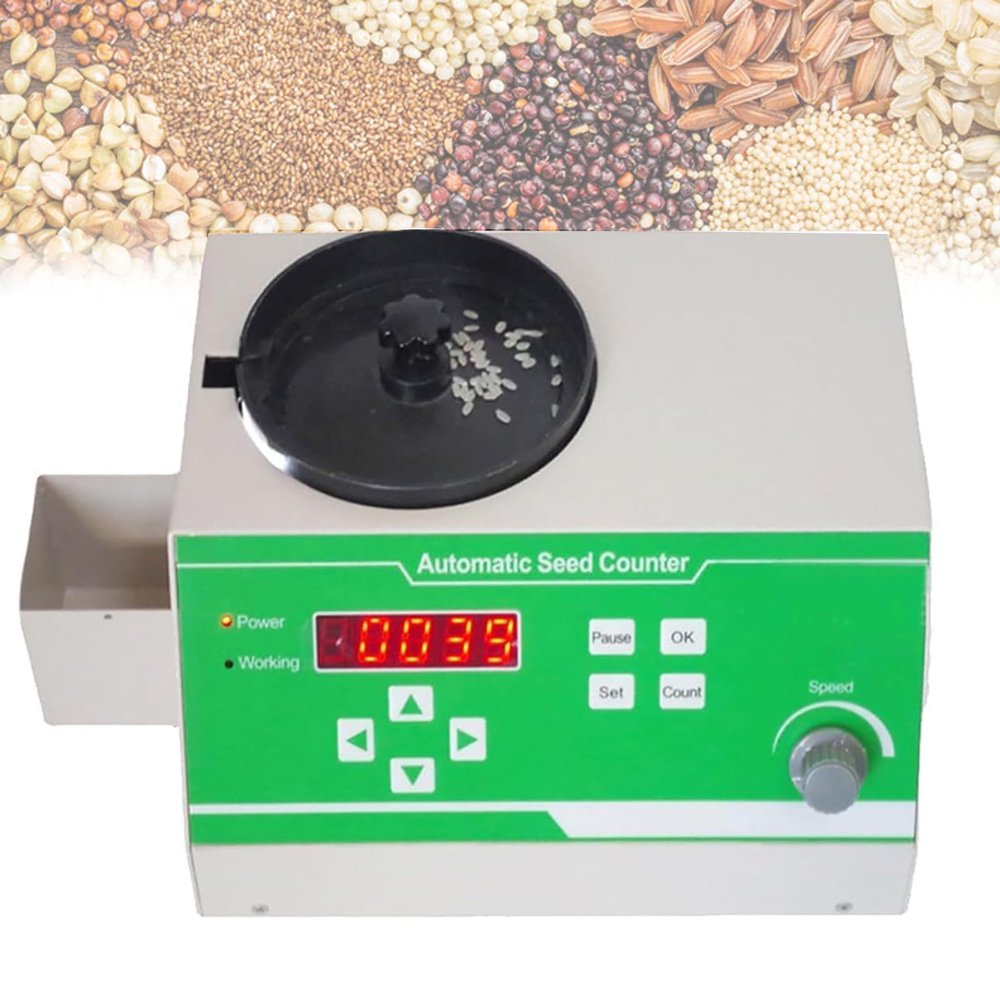 Automatic Seed Counter with LED Display and Adjustable Speed