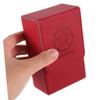 Red PU Leather Tarot Card Storage Box view 4